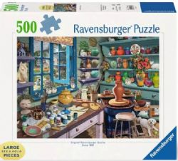 RAVENSBURGER CASSE-TÊTE 500 PIÈCES - SANCTUAIRE DE L'ATELIER DE POTERIE #12001357